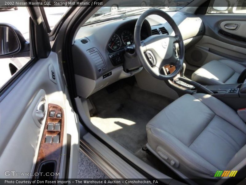 Sterling Mist Metallic / Frost 2002 Nissan Maxima GLE