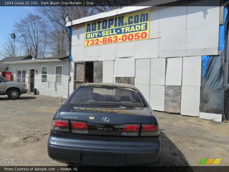 Dark Bluish Gray Metallic / Gray 1994 Lexus GS 300