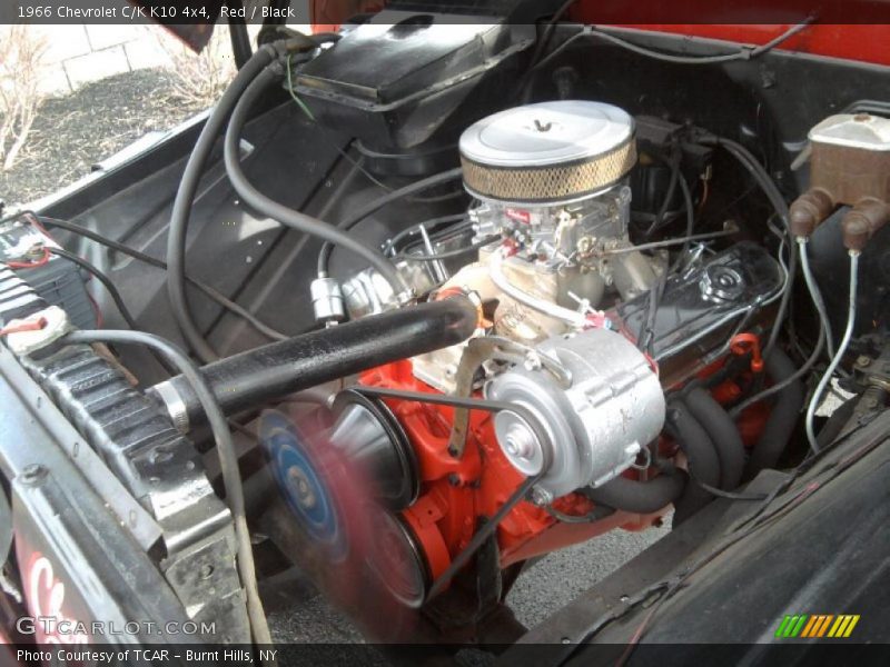 Red / Black 1966 Chevrolet C/K K10 4x4