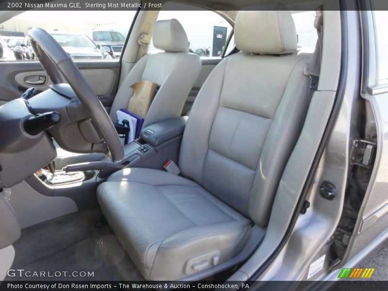 Sterling Mist Metallic / Frost 2002 Nissan Maxima GLE