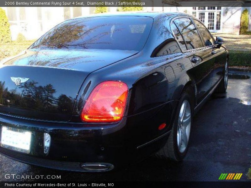 Diamond Black / Saffron/Beluga 2006 Bentley Continental Flying Spur 4 Seat