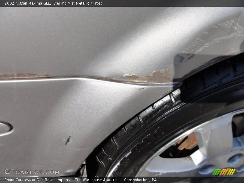 Sterling Mist Metallic / Frost 2002 Nissan Maxima GLE