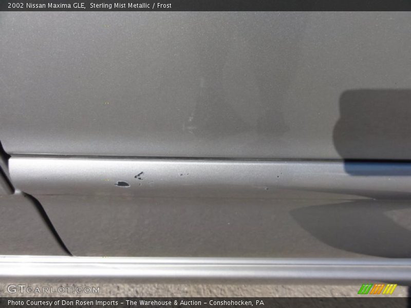 Sterling Mist Metallic / Frost 2002 Nissan Maxima GLE