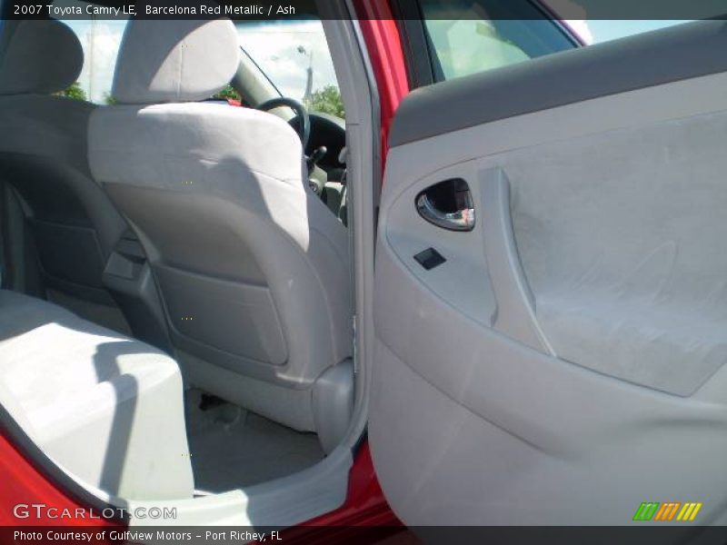Barcelona Red Metallic / Ash 2007 Toyota Camry LE