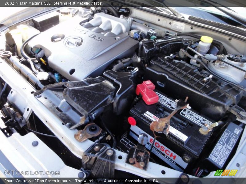 Sterling Mist Metallic / Frost 2002 Nissan Maxima GLE