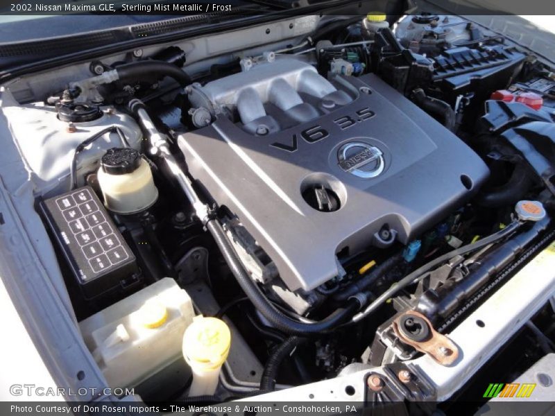 Sterling Mist Metallic / Frost 2002 Nissan Maxima GLE