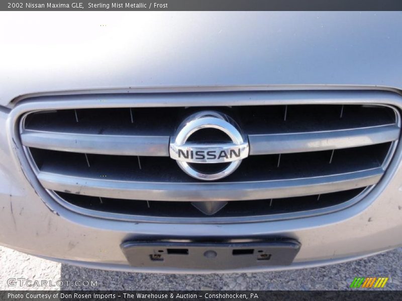 Sterling Mist Metallic / Frost 2002 Nissan Maxima GLE
