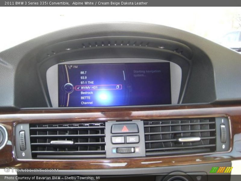Alpine White / Cream Beige Dakota Leather 2011 BMW 3 Series 335i Convertible