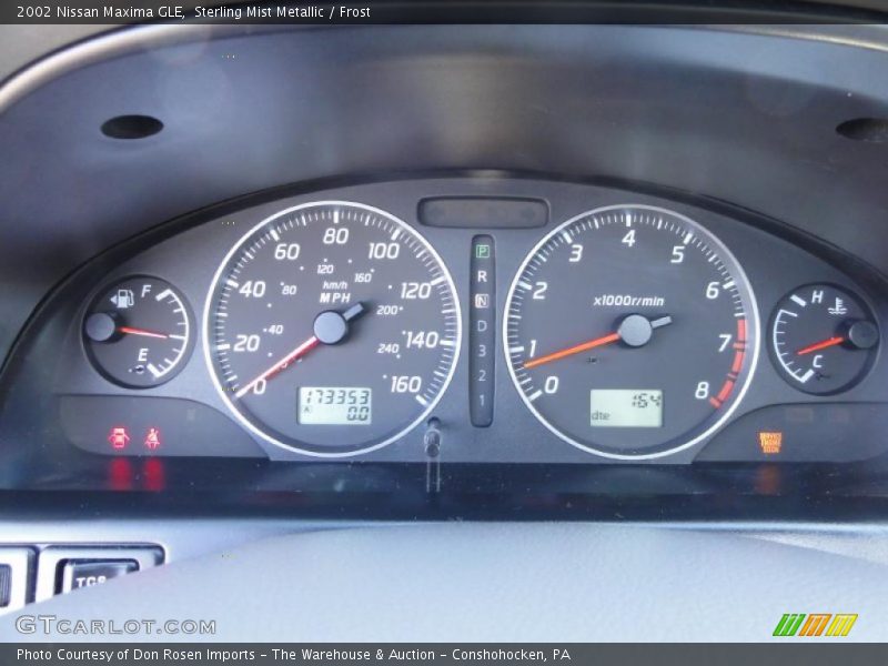 Sterling Mist Metallic / Frost 2002 Nissan Maxima GLE