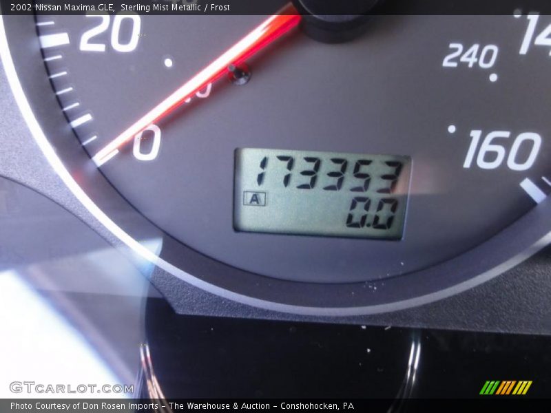 Sterling Mist Metallic / Frost 2002 Nissan Maxima GLE