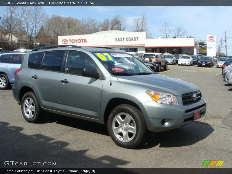 Everglade Metallic / Taupe 2007 Toyota RAV4 4WD