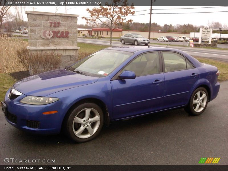 Lapis Blue Metallic / Beige 2006 Mazda MAZDA6 s Sedan