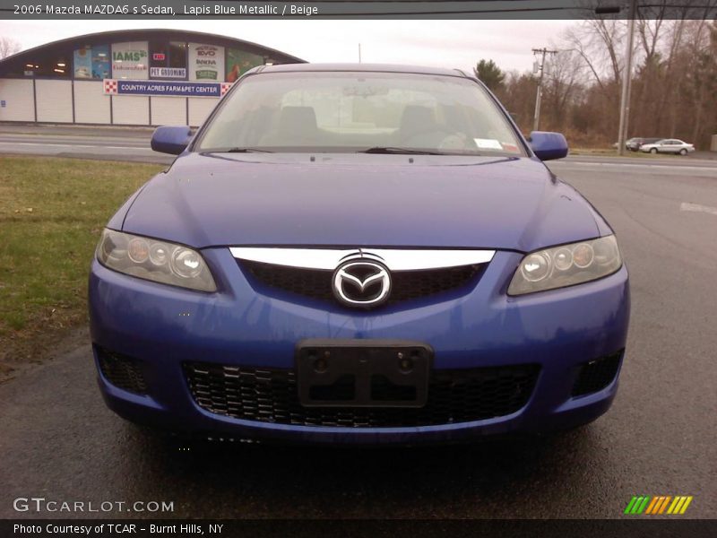 Lapis Blue Metallic / Beige 2006 Mazda MAZDA6 s Sedan