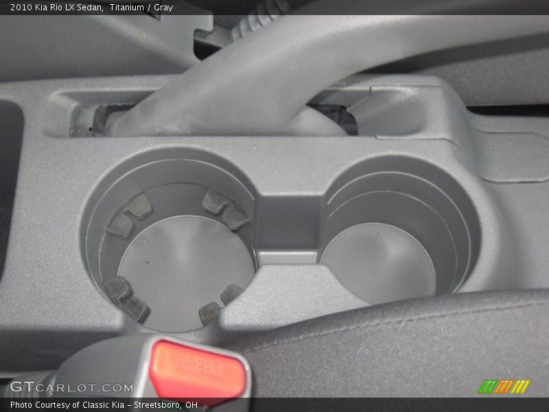Titanium / Gray 2010 Kia Rio LX Sedan