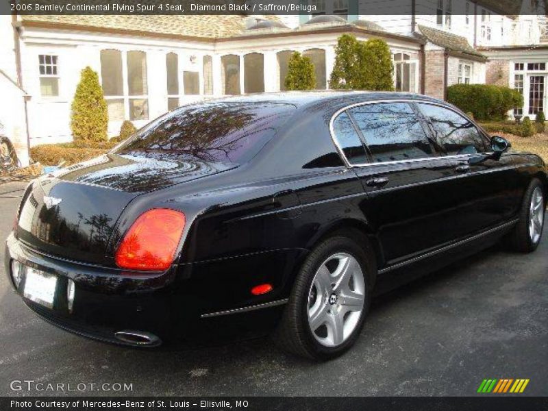 Diamond Black / Saffron/Beluga 2006 Bentley Continental Flying Spur 4 Seat