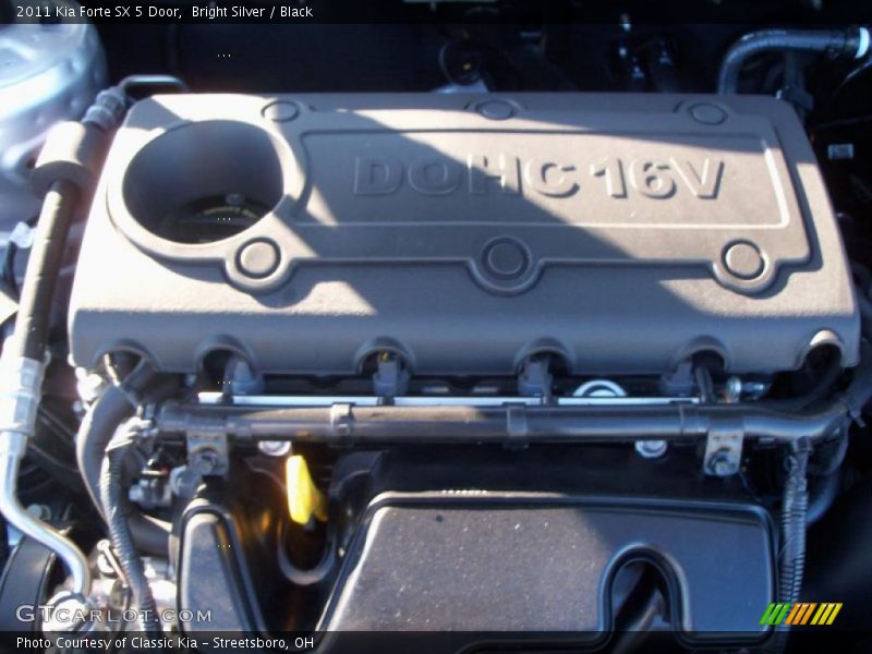  2011 Forte SX 5 Door Engine - 2.4 Liter DOHC 16-Valve CVVT 4 Cylinder