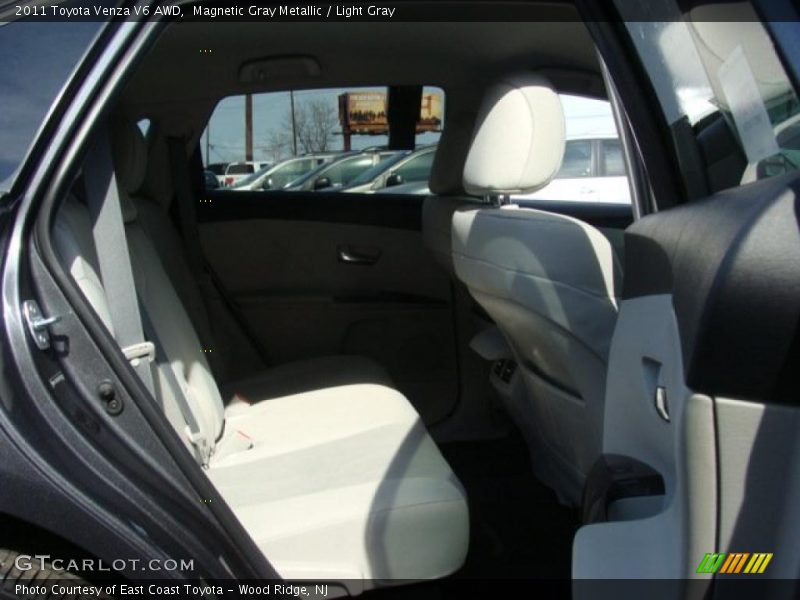 Magnetic Gray Metallic / Light Gray 2011 Toyota Venza V6 AWD