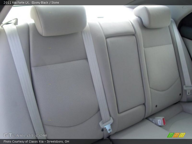 Ebony Black / Stone 2011 Kia Forte LX