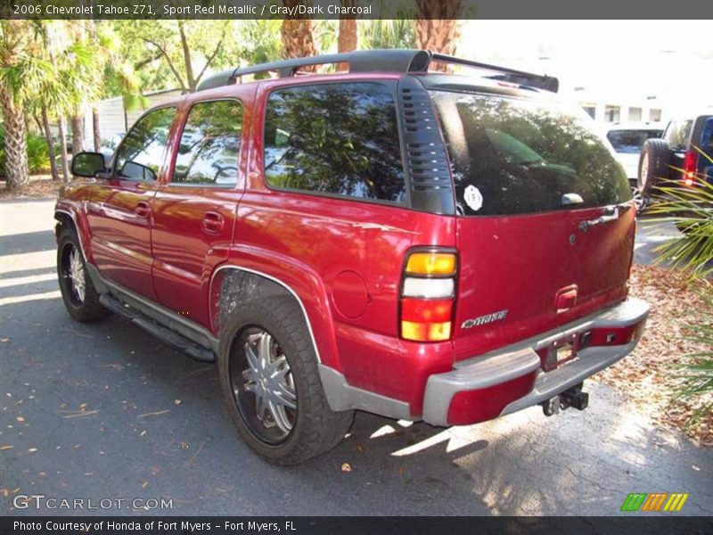 Sport Red Metallic / Gray/Dark Charcoal 2006 Chevrolet Tahoe Z71
