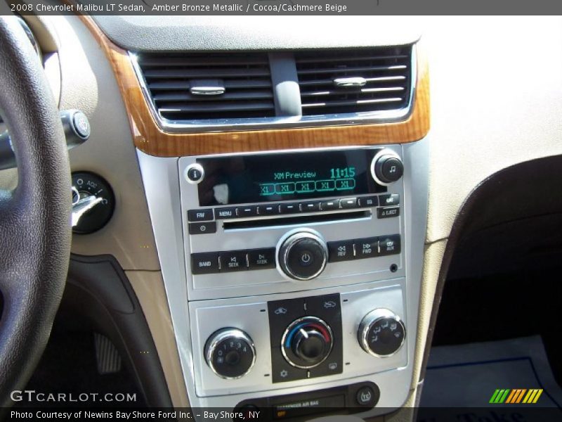 Amber Bronze Metallic / Cocoa/Cashmere Beige 2008 Chevrolet Malibu LT Sedan