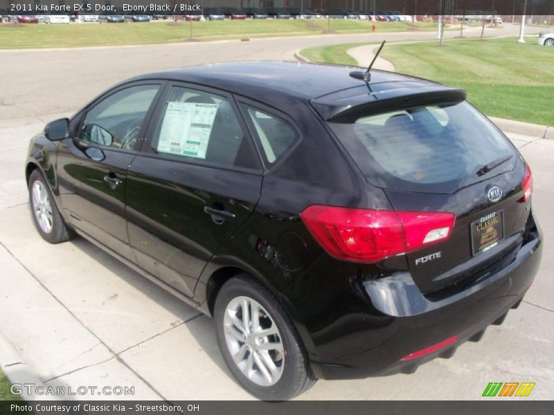  2011 Forte EX 5 Door Ebony Black