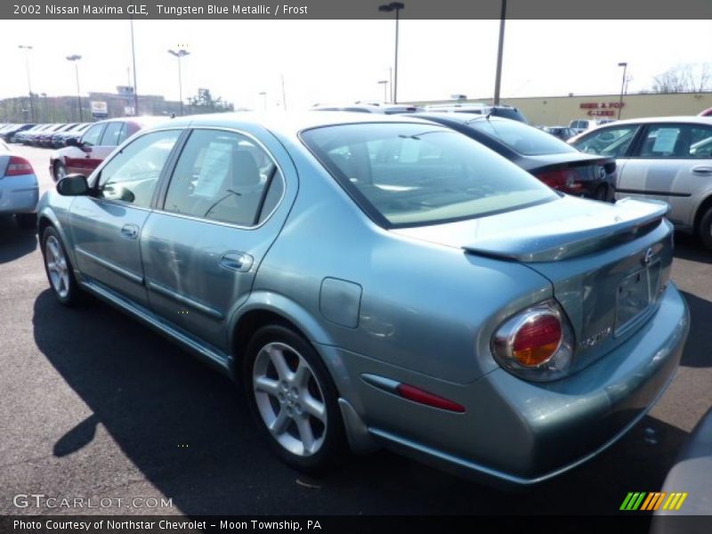 Tungsten Blue Metallic / Frost 2002 Nissan Maxima GLE