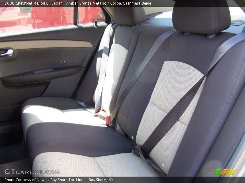 Amber Bronze Metallic / Cocoa/Cashmere Beige 2008 Chevrolet Malibu LT Sedan