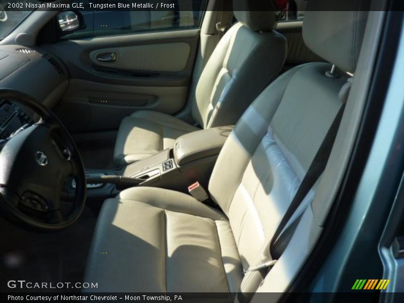 Tungsten Blue Metallic / Frost 2002 Nissan Maxima GLE