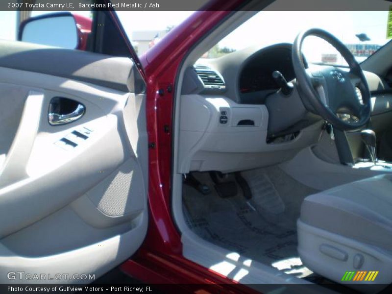 Barcelona Red Metallic / Ash 2007 Toyota Camry LE