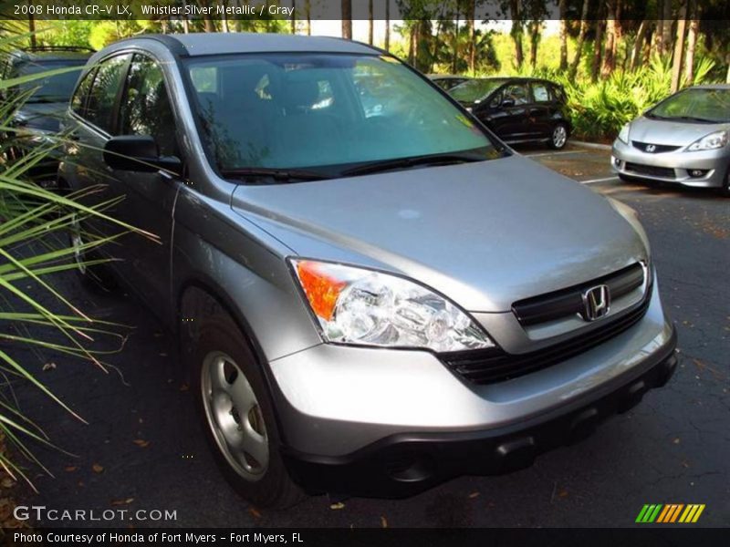 Whistler Silver Metallic / Gray 2008 Honda CR-V LX