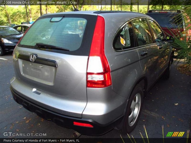 Whistler Silver Metallic / Gray 2008 Honda CR-V LX