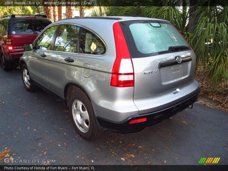 Whistler Silver Metallic / Gray 2008 Honda CR-V LX