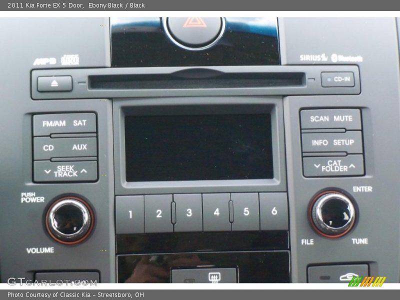 Controls of 2011 Forte EX 5 Door