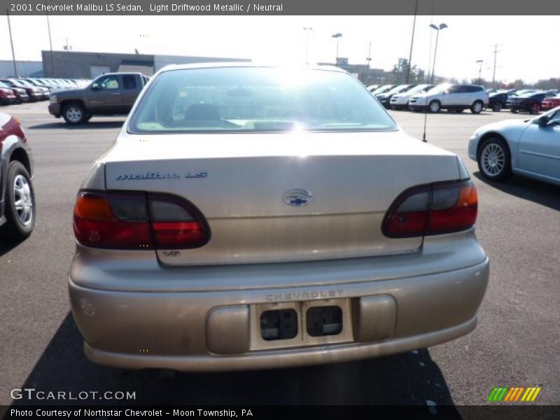 Light Driftwood Metallic / Neutral 2001 Chevrolet Malibu LS Sedan