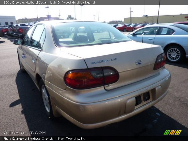 Light Driftwood Metallic / Neutral 2001 Chevrolet Malibu LS Sedan