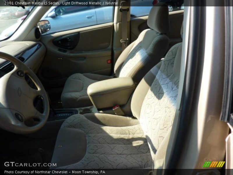 Light Driftwood Metallic / Neutral 2001 Chevrolet Malibu LS Sedan