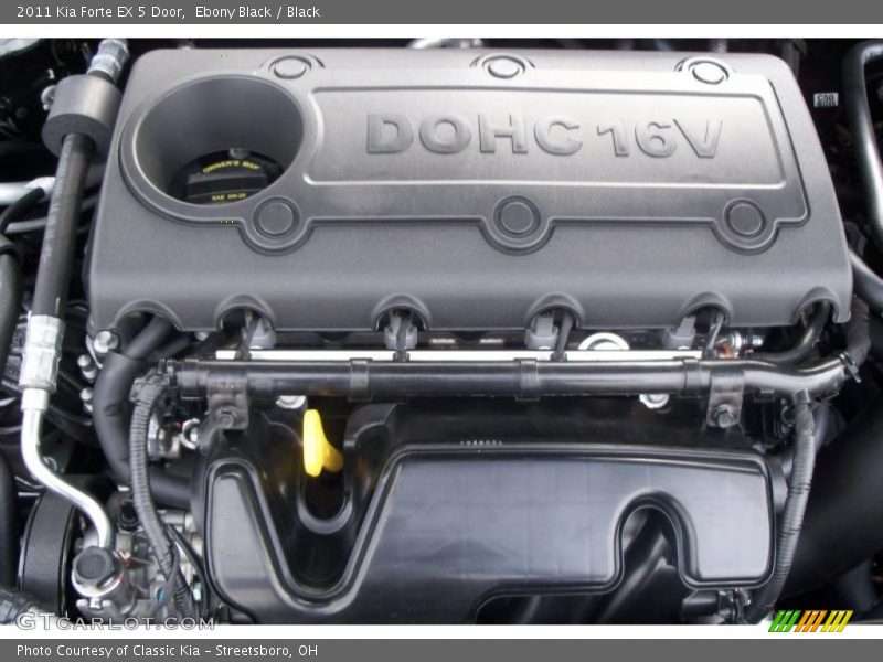  2011 Forte EX 5 Door Engine - 2.0 Liter DOHC 16-Valve CVVT 4 Cylinder