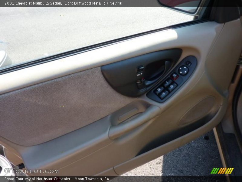 Light Driftwood Metallic / Neutral 2001 Chevrolet Malibu LS Sedan