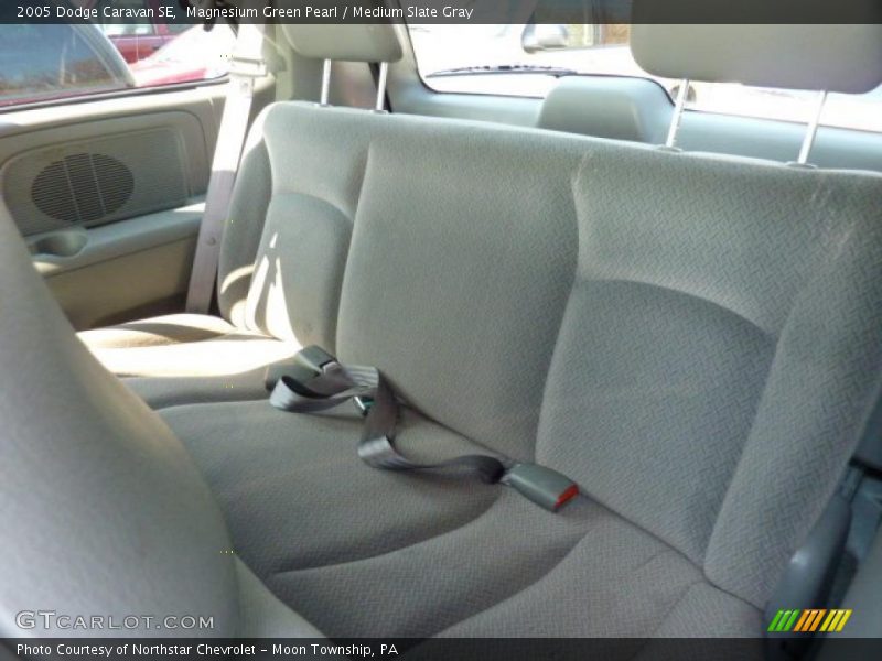 Magnesium Green Pearl / Medium Slate Gray 2005 Dodge Caravan SE