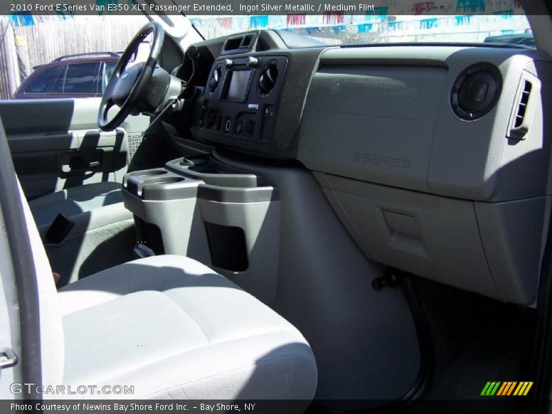 Ingot Silver Metallic / Medium Flint 2010 Ford E Series Van E350 XLT Passenger Extended