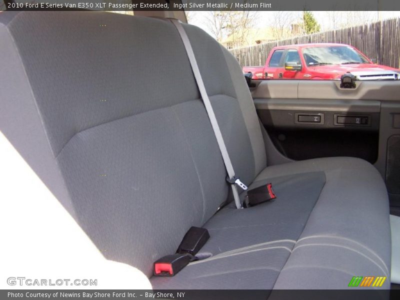 Ingot Silver Metallic / Medium Flint 2010 Ford E Series Van E350 XLT Passenger Extended