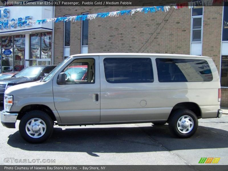 Pueblo Gold / Medium Pebble 2010 Ford E Series Van E350 XLT Passenger