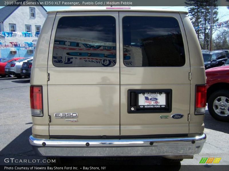 Pueblo Gold / Medium Pebble 2010 Ford E Series Van E350 XLT Passenger