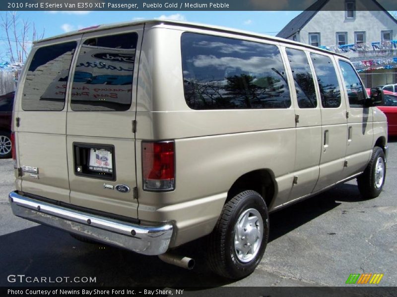Pueblo Gold / Medium Pebble 2010 Ford E Series Van E350 XLT Passenger