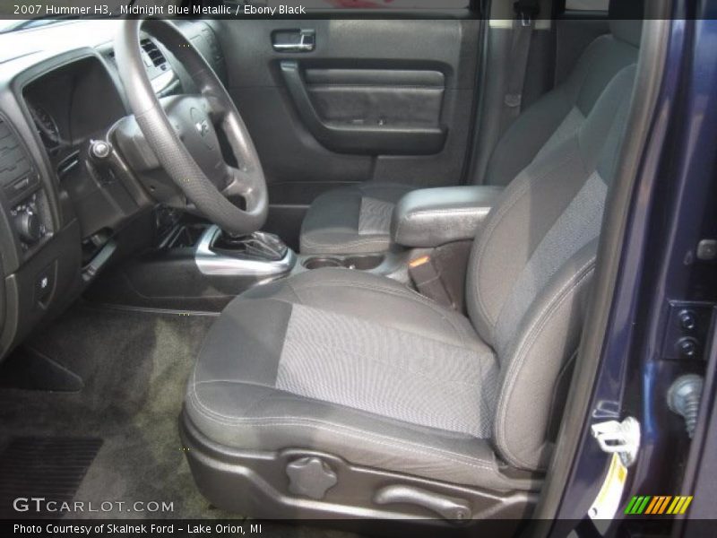 Midnight Blue Metallic / Ebony Black 2007 Hummer H3