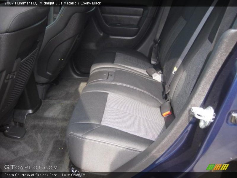 Midnight Blue Metallic / Ebony Black 2007 Hummer H3