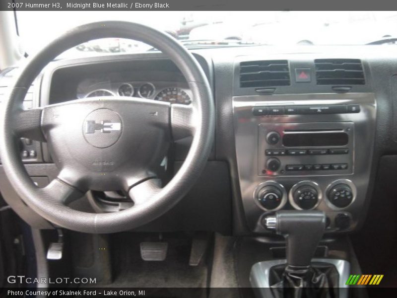 Midnight Blue Metallic / Ebony Black 2007 Hummer H3