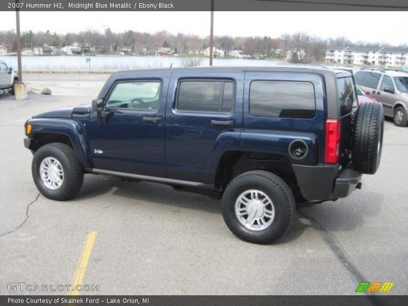 Midnight Blue Metallic / Ebony Black 2007 Hummer H3