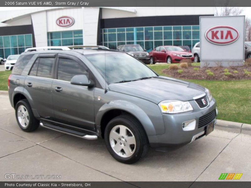 Storm Gray / Gray 2006 Saturn VUE V6 AWD
