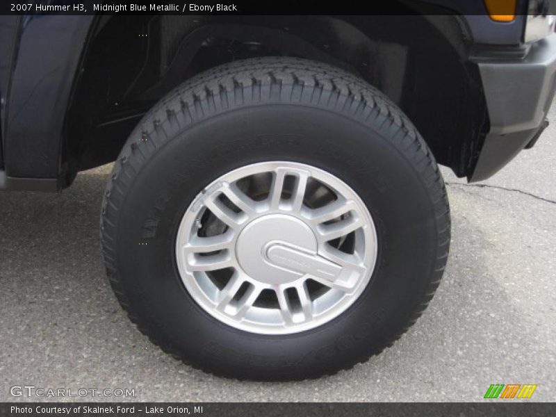 Midnight Blue Metallic / Ebony Black 2007 Hummer H3